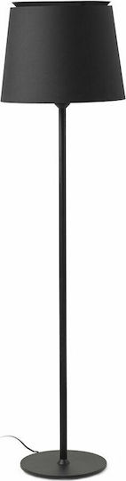 Faro Barcelona Savoy Stehleuchte H160xB42cm. mit Fassung für Lampe E27 Schwarz