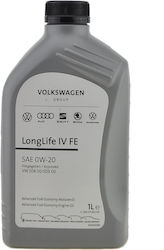 Volkswagen Longlife IV Συνθετικό Λάδι 0W-20 1lt Volkswagen Longlife IV Συνθετικό Λάδι 0W-20 1lt