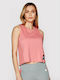 ASICS Sakura Women's Athletic Blouse Sleeveless Pink