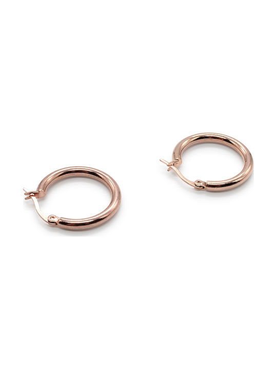 AMORINO Earrings REA-07M Stainless Steels steel Rose Gold