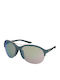 Police Flex Momentum Men's Sunglasses with Blue Plastic Frame and Brown Mirror Lens