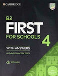 Cambridge Fce First for Schools 4 Self Study (student S Book With Answers +& Audio)