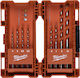 Milwaukee Set of 8 Diamond Drills Carbide with Triangular Shank for Masonry