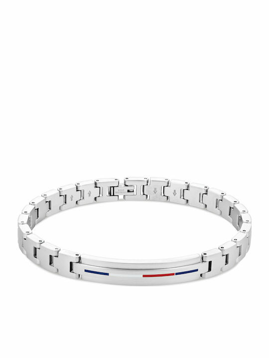 Tommy Hilfiger Men's Bracelet Made of Stainless Steel 21cm