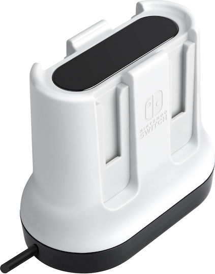 PDP Joy-Con Charging Shuttle Βάση Φόρτισης για 1 χειριστήριο Switch Λευκή 500-188-EU