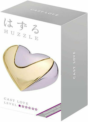 Hanayama Huzzle Cast Love Metallic Riddle for 8+ Years 515005