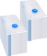 vidaXL Plastic Storage Bag For Clothes Airtight and with Vacuum 40x60cm 50pcs