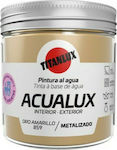 Titan Acualux Metal Υγρό Χρώμα Χειροτεχνίας Χρυσό για Ξύλο Νερού Μεταλλικό 859 75ml