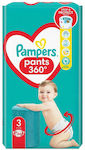 Pampers Pantaloni de scutec 360° Pants Nr. 3 pentru 6-11 kgkg 56buc