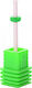 Κεραμική Φρέζα Τροχού Νυχιών Safety με Κεφαλή Μπίλιας Πράσινη