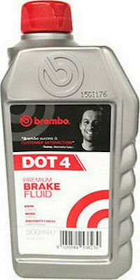 Brembo Dot 4 Bremsflüssigkeit DOT 4 Premium 500ml