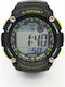 Lasika Digital Men's Watch 50mm Battery with Green Rubber Strap