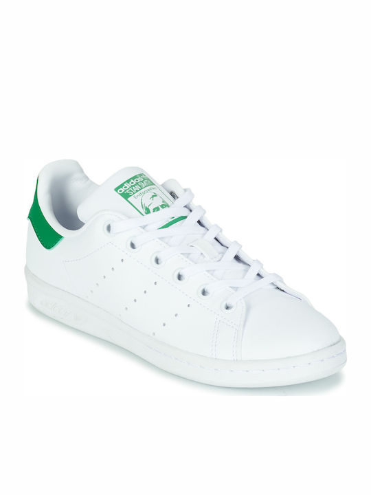 Adidas Παιδικά Sneakers Stan Smith Cloud White / Cloud White / Green