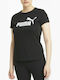 Puma Essential Damen Sportlich T-shirt Schwarz