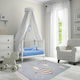 Greenwich Polo Club Crib Bumpers Snake Inside Light Blue 12x200cm