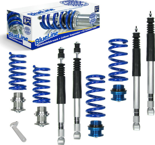 JOM Blueline Set Suspensii Reducerea 4buc pentru Mercedes-Benz Clasa C / Clasa CLK / Clasa E