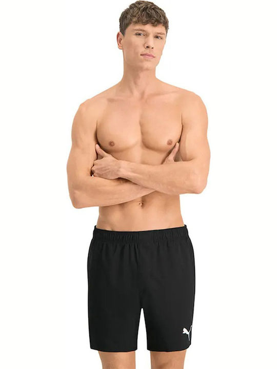 Costum de Baie Bărbați Pantaloni Scurți Negri