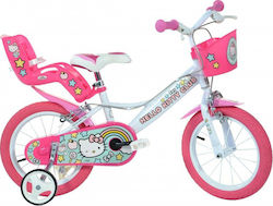 Dino Bikes Hello Kitty 2 14" Kids' BMX Pink Dino Bikes Hello Kitty 2 14" Kids' BMX Pink