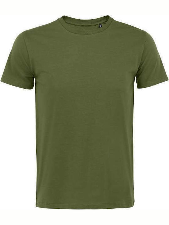 Sol's Martin Ανδρικό Διαφημιστικό T-shirt Κοντομάνικο Grey Melange