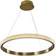 Inlight 6033Β Hängende Deckenleuchte LED Federung Gold 6033-B-GL