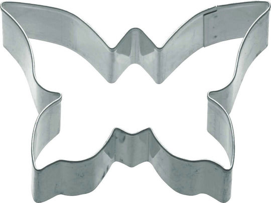 Kitchen Craft Metallic Butterfly-Shaped Cookie Cutter