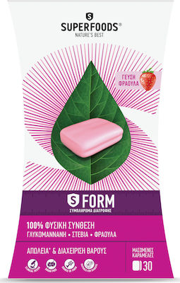 Superfoods S Form 30 chewable tabs Strawberry