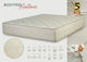 KS Kouppas Bodyfeel Biocotton Double Anatomic Saltea Față-verso 150x200x30cm
