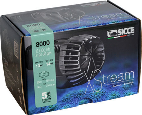 Sicce Xstream Pump 8000 L/H Aquarium Circulation Pump 62041