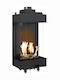 Kratki Leo LP 45 68 G20 Kaminofen Gas 5.8kW Dreiseitige mit fester Tür