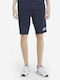 Puma Men's Athletic Shorts Navy Blue