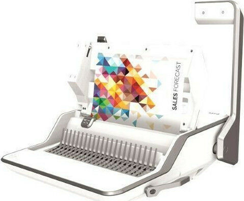 Fellowes Stapler Puncher 3 in 1 Bookbinder Machine for Spirals for Maximum 20 Sheets 5603101