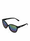 4F Men's Sunglasses with Black Plastic Frame and Multicolour Mirror Lens H4L21-OKU064-90S