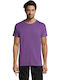 Sol's Regent Ανδρικό Διαφημιστικό T-shirt Κοντομάνικο Light Purple