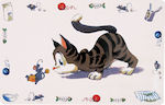 Trixie Comic Cat Placemats for Cat Multicolour 24544