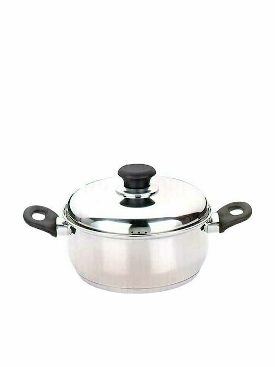 Homestyle Deep Stainless Steel Pot 22cm