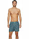 Hugo Boss Men's Swimwear Shorts Gray with Patterns