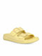 Women's Flip Flops Style Sandals in Yellow Color