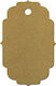 Meyco 10 Kraft Strung Price Tags Kraft