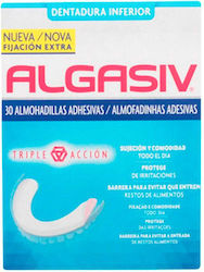 Algasiv Adhesive Pads Επίθεματα Στερέωσης για την Κάτω Οδοντοστοιχία 30τμχ