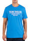 Tom Tailor Men's Short Sleeve T-shirt Blue