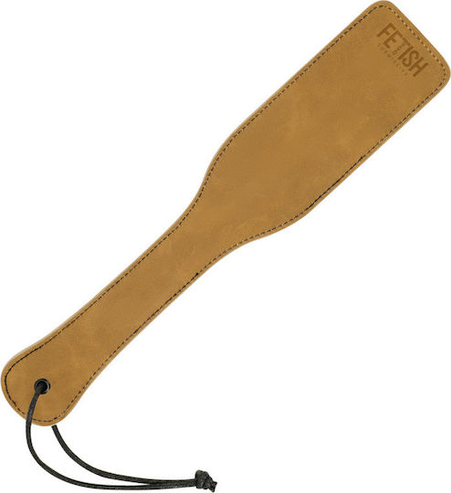 Fetish Submissive Paddle with Stitching Paddle σε Καφέ Χρώμα