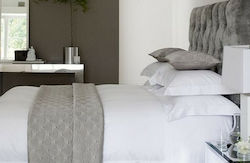 Le Blanc Premium Μαξιλαροθήκη Ξενοδοχείου από 100% Βαμβάκι 55x75εκ.
