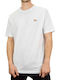 Dickies Mapleton Ανδρικό T-shirt Λευκό με Λογότυπο