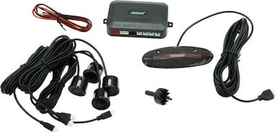 Andowl Car Parking System with Screen and 4 Sensors in Black Colour