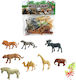 ToyMarkt Small Set with 8 Wild Animals for 3+ Years (Multi Designs)