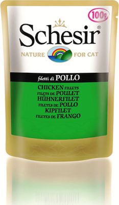 Schesir Nature for Cat Κοτόπουλο 100gr