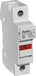 Freder Unterbrechungsschalter elektrische Schalttafel Einpolig 32A für 10x38mm Sicherungen 88-91320