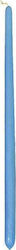 Easter Candle Round Blue 40cm 40pcs Blue