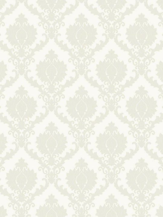 Wallpaper Damaschi Vinyl Ecru L1005xW53cm