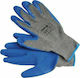 Vorel Arbeitshandschuhe Blau Latex/Polyester